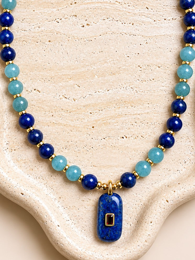 Indigo Bay Pendant Necklace
