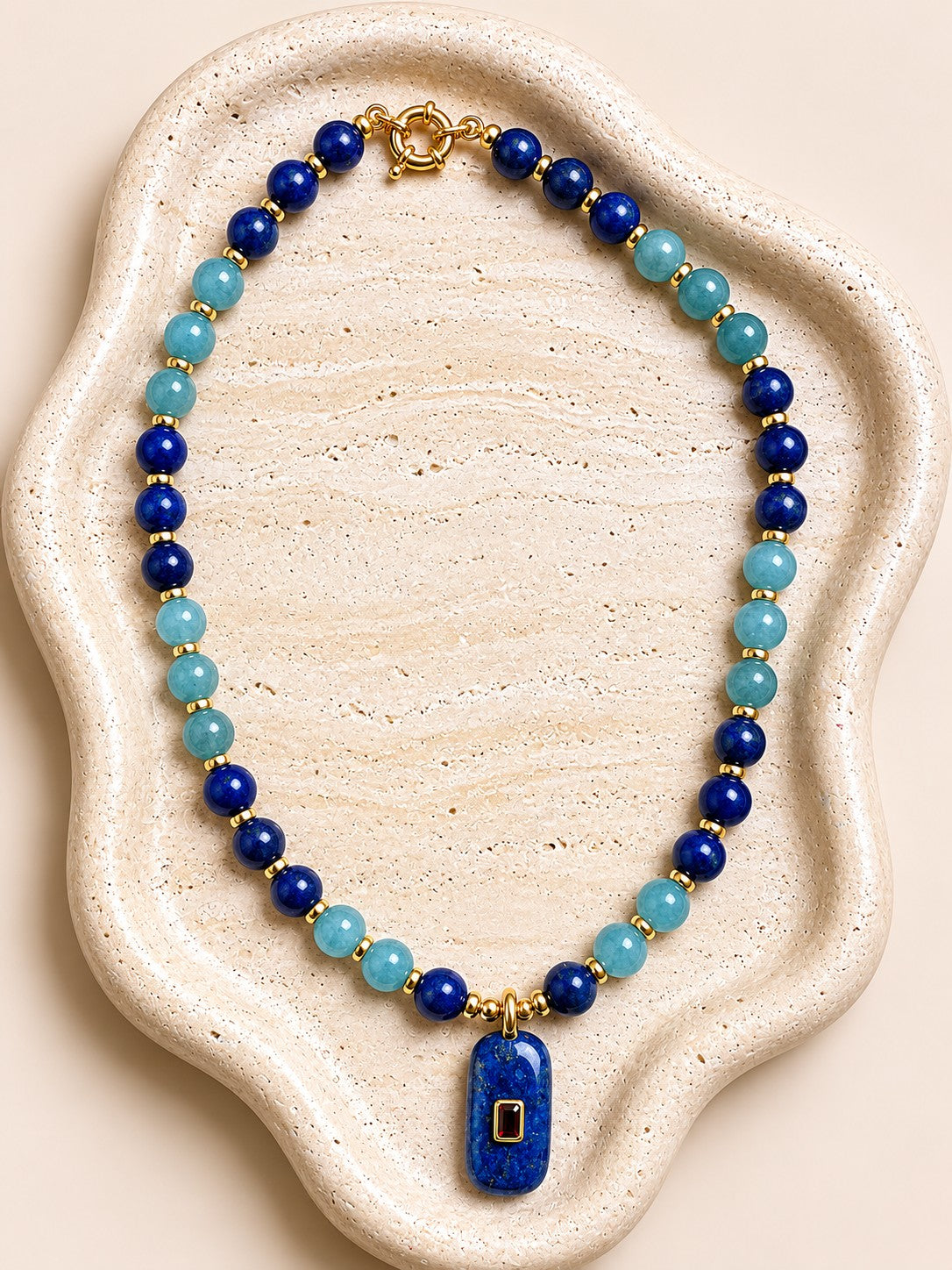 Indigo Bay Pendant Necklace