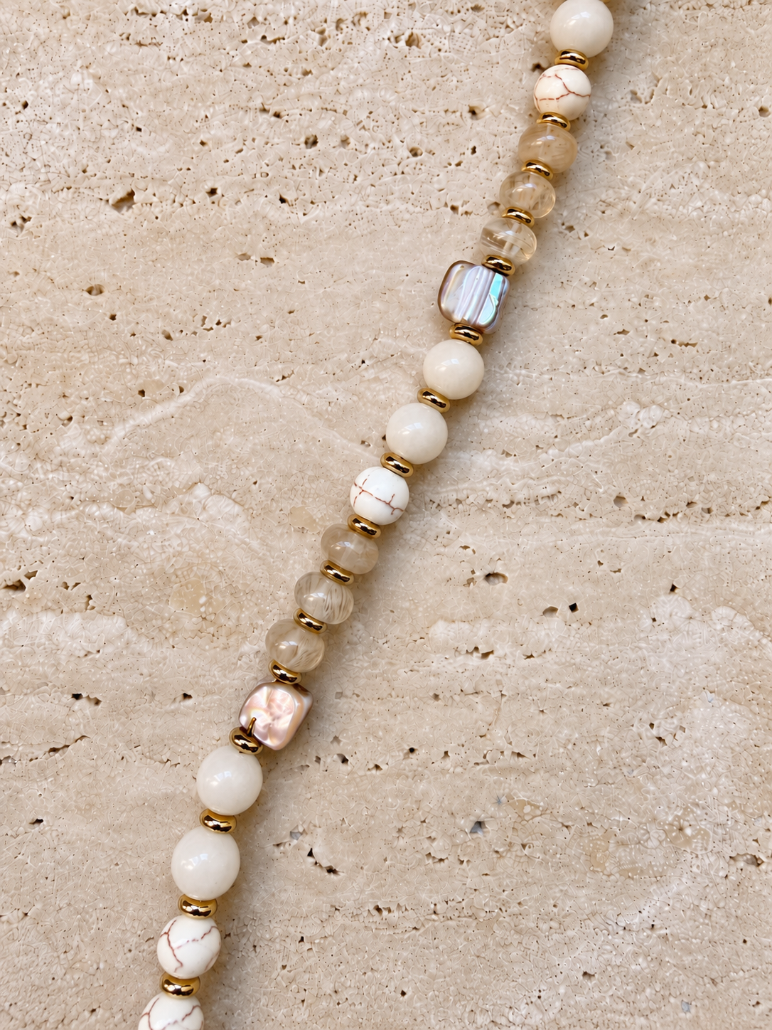 At Home Kit- Gold Initial Necklace